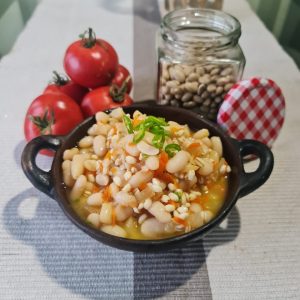 Porotos con mote